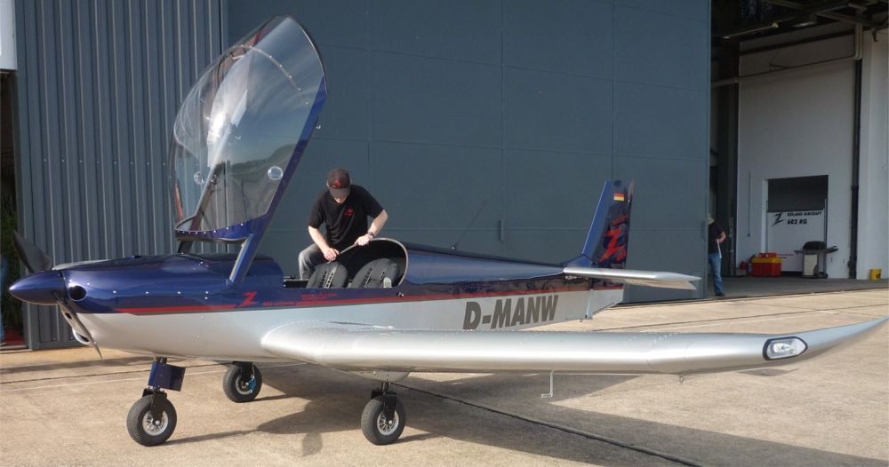 Z 602 blau silber rot