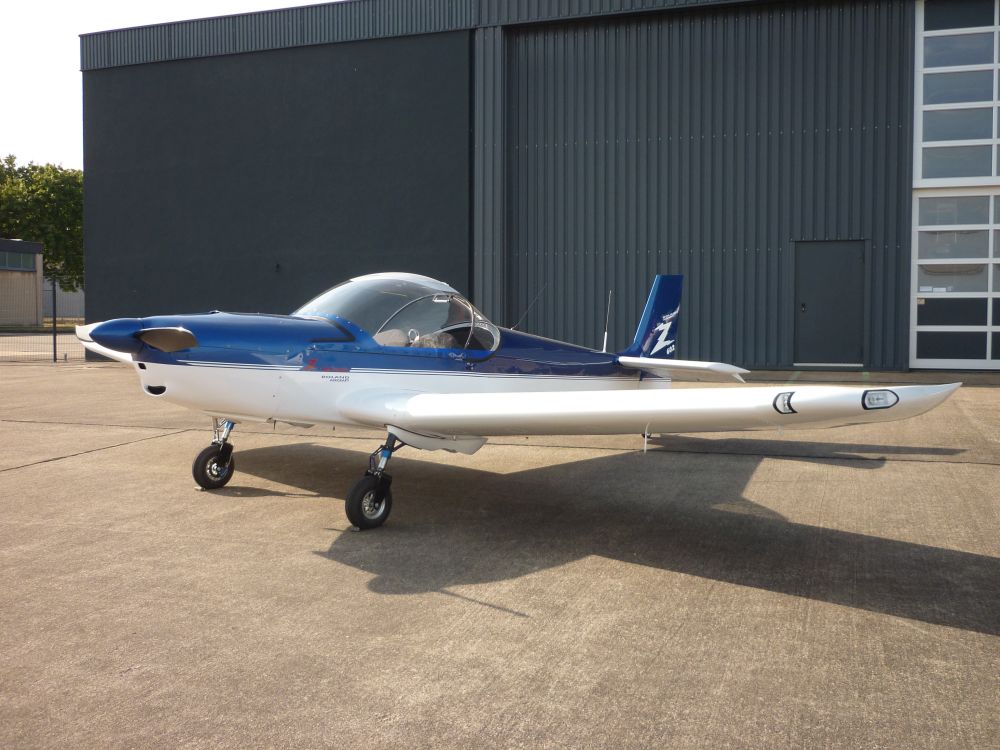 Z 602 blau weiß Sporn Einziehfw